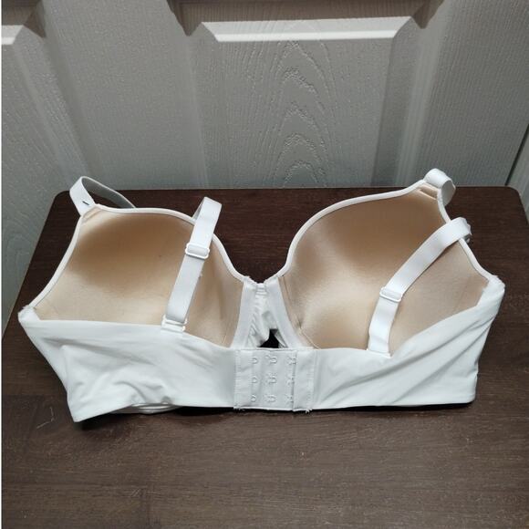 Maidenform 7543 NWT Size 36D White One Fab Fit Underwire Padded T-Shirt Bra - Picture 3 of 7